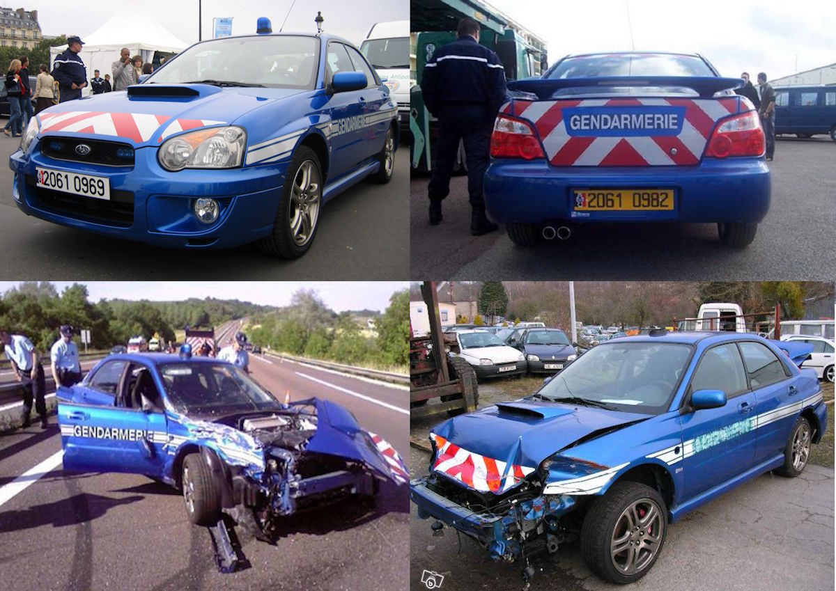DeAgostini Subaru Impreza WRX Полиция Франции
